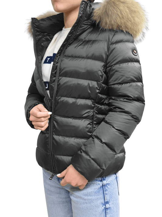 Piumino Lisbet 2.0 Fur Verde Canadiens - Seipuntozerostore