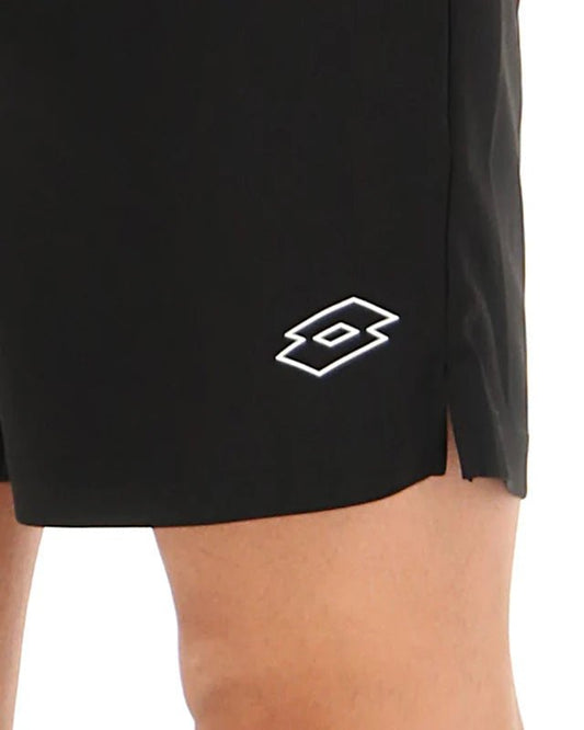 Pantaloni corti Tennis Teams Nero Lotto - Seipuntozerostore