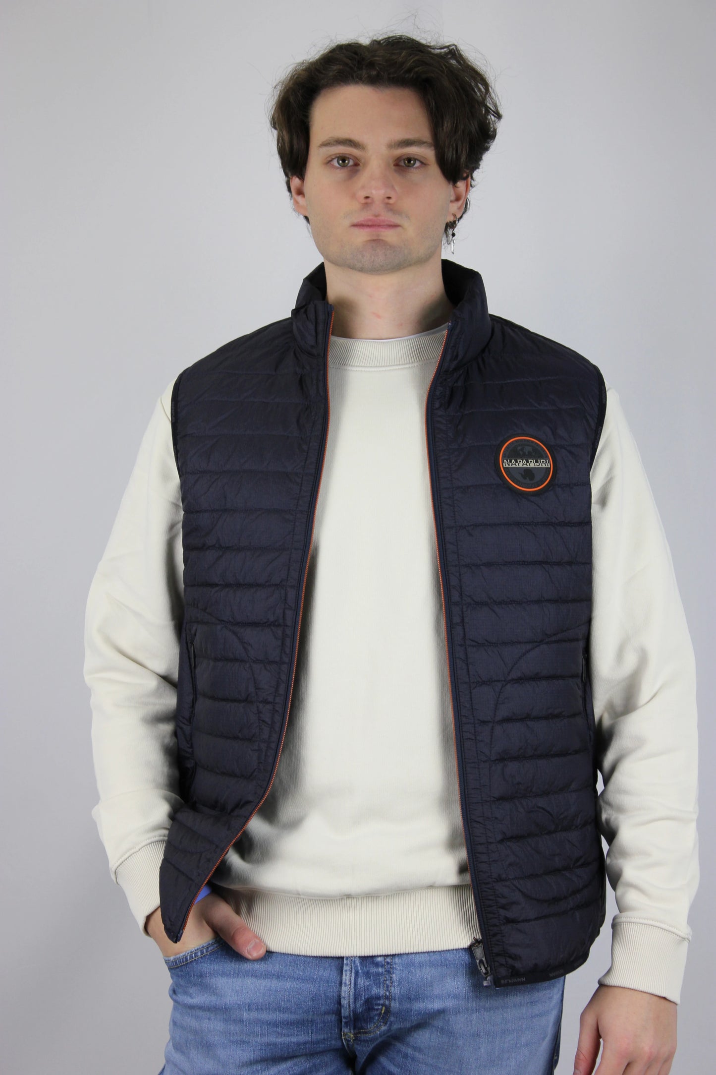 Gilet Amiata Blu Napapijri - Seipuntozerostore