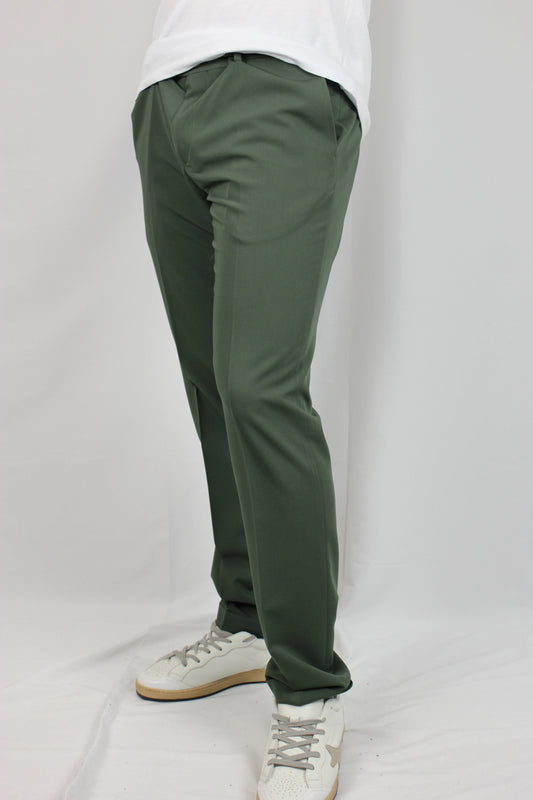 Pantalone sartoriale verde V2 - Seipuntozerostore