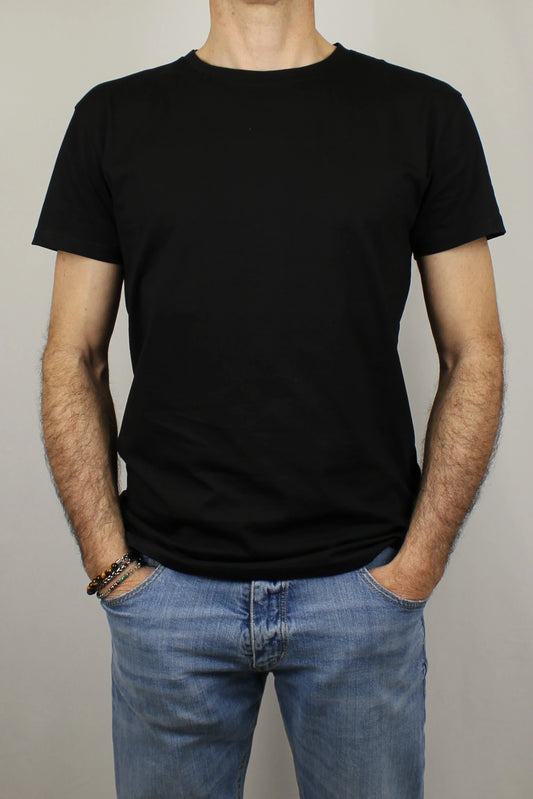 T-shirt jersey nero Berna - Seipuntozerostore