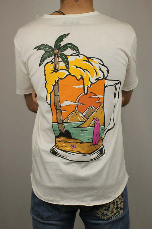T-shirt stampa retro birra Berna - Seipuntozerostore