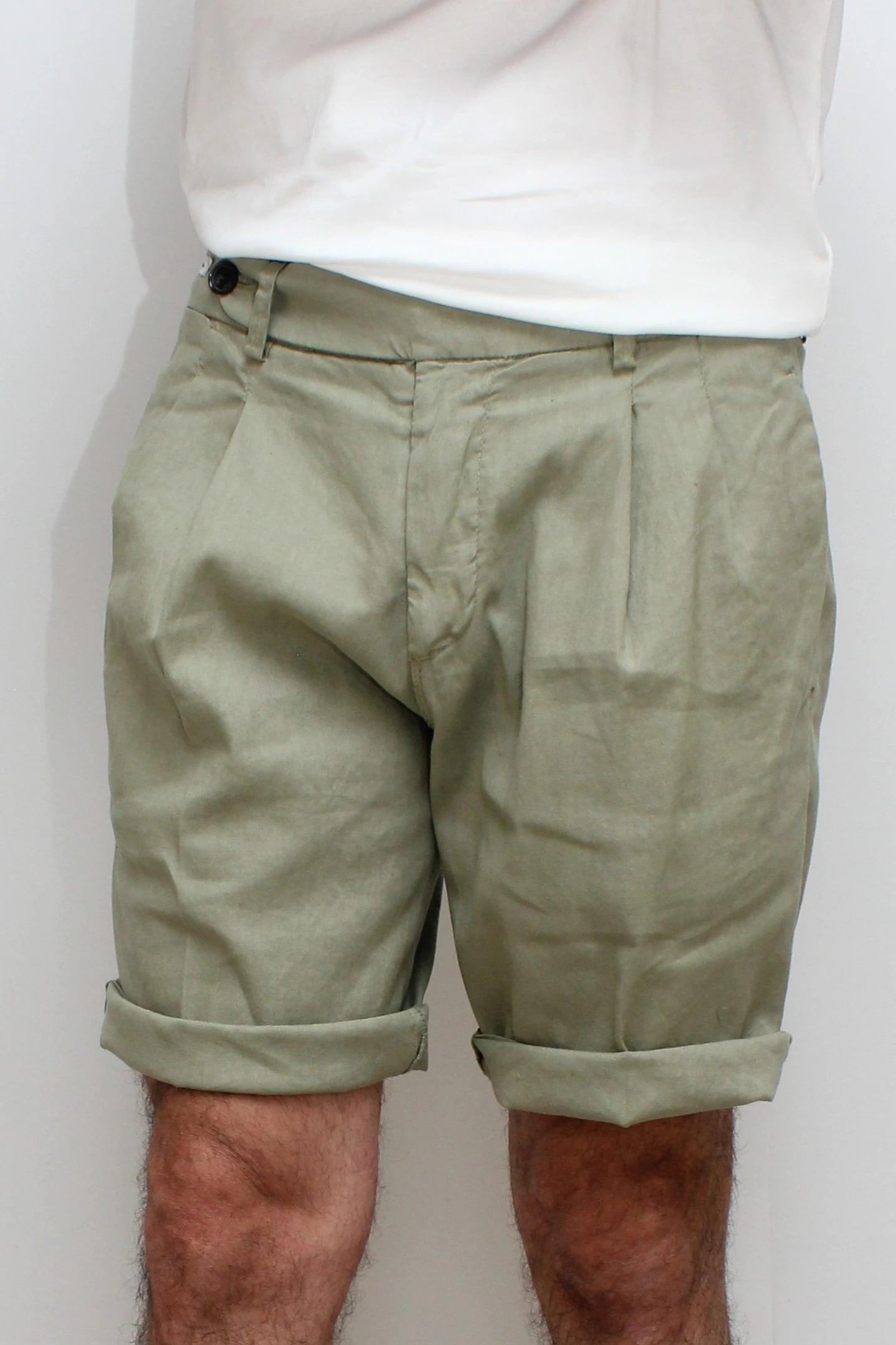 Bermuda sartoriale salvia Moro - Seipuntozerostore