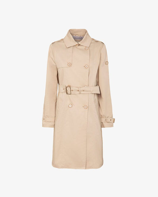 Trench in doppio petto cotone Markup - Seipuntozerostore