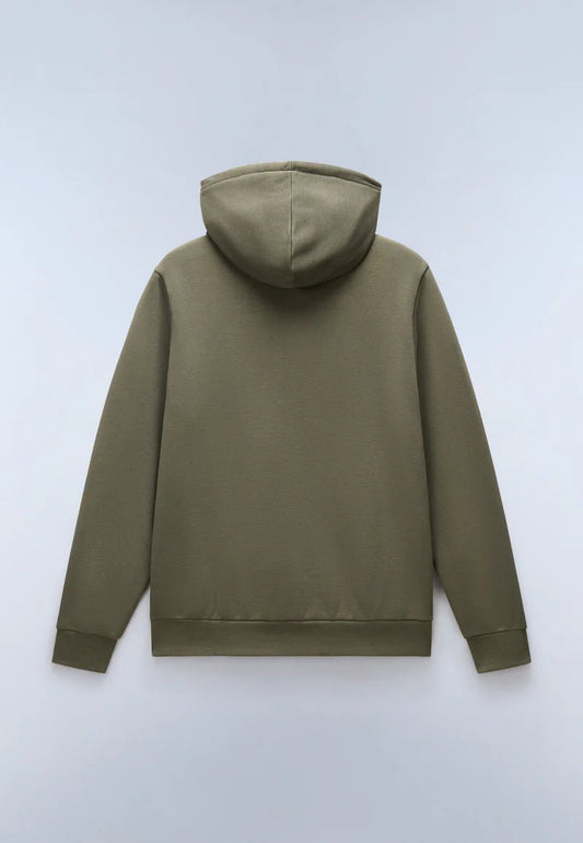 Felpa con Cappuccio e Zip Aylmer Winter Tea Leaf Napapijri - Seipuntozerostore