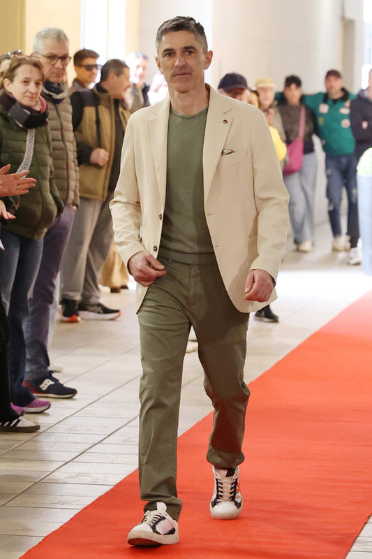 T-shirt stone wash verde Moro - Seipuntozerostore