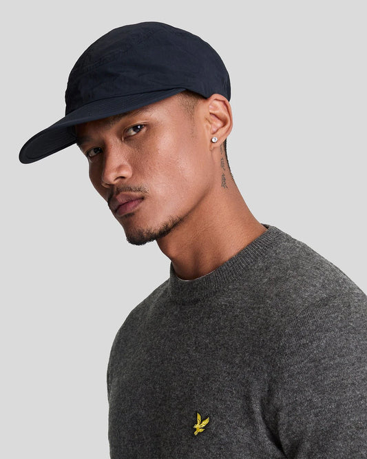 Maglione Lambswool Blend Crew Neck Jumper Grigio Charcoal Marl Lyle & Scott - Seipuntozerostore