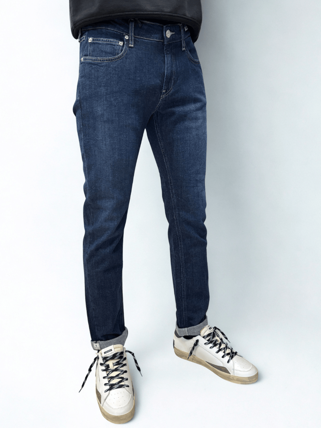 Jeans Barney comfort blue denim B1 Uniform - Seipuntozerostore