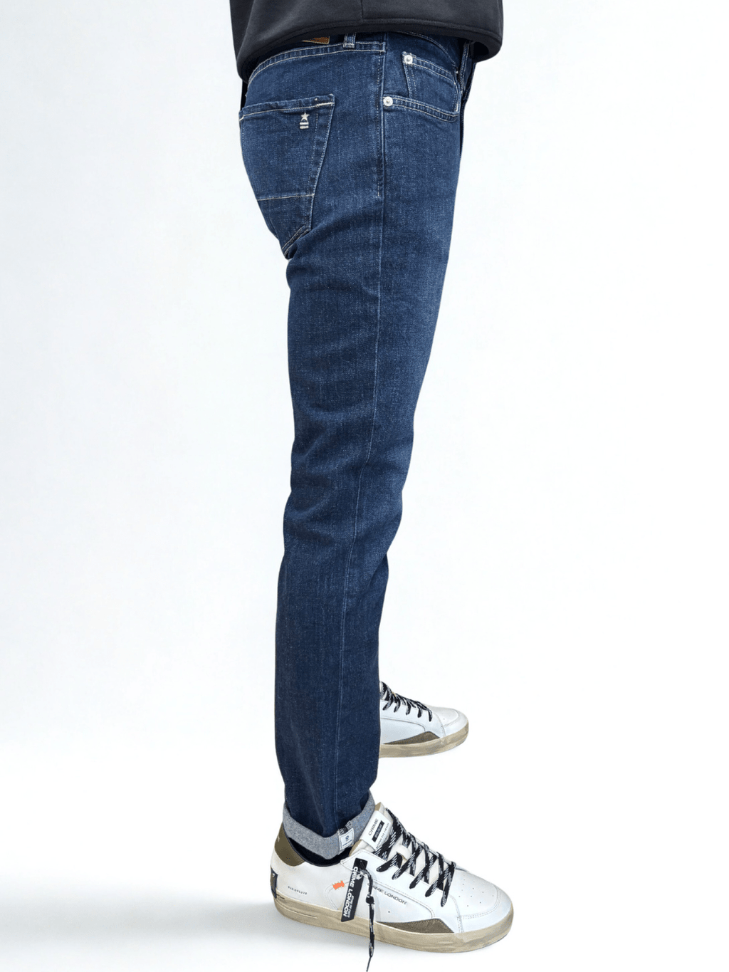 Jeans Barney comfort blue denim B1 Uniform - Seipuntozerostore