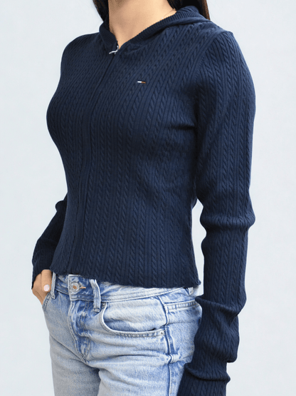 Essential Zipper Hood Cardigan Tommy Jeans - Seipuntozerostore
