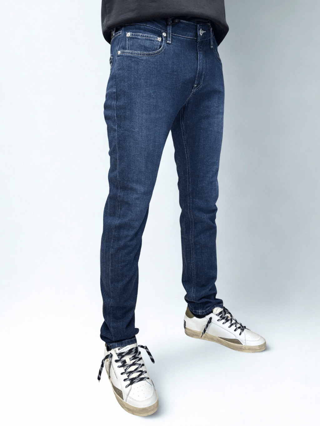 Jeans Barney comfort blue denim B1 Uniform - Seipuntozerostore