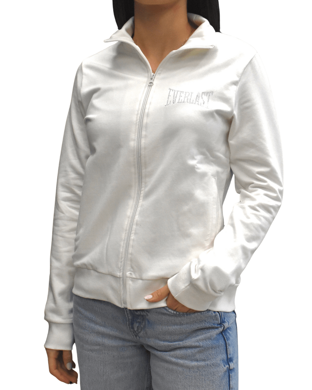 Felpa bianca Everlast - Seipuntozerostore