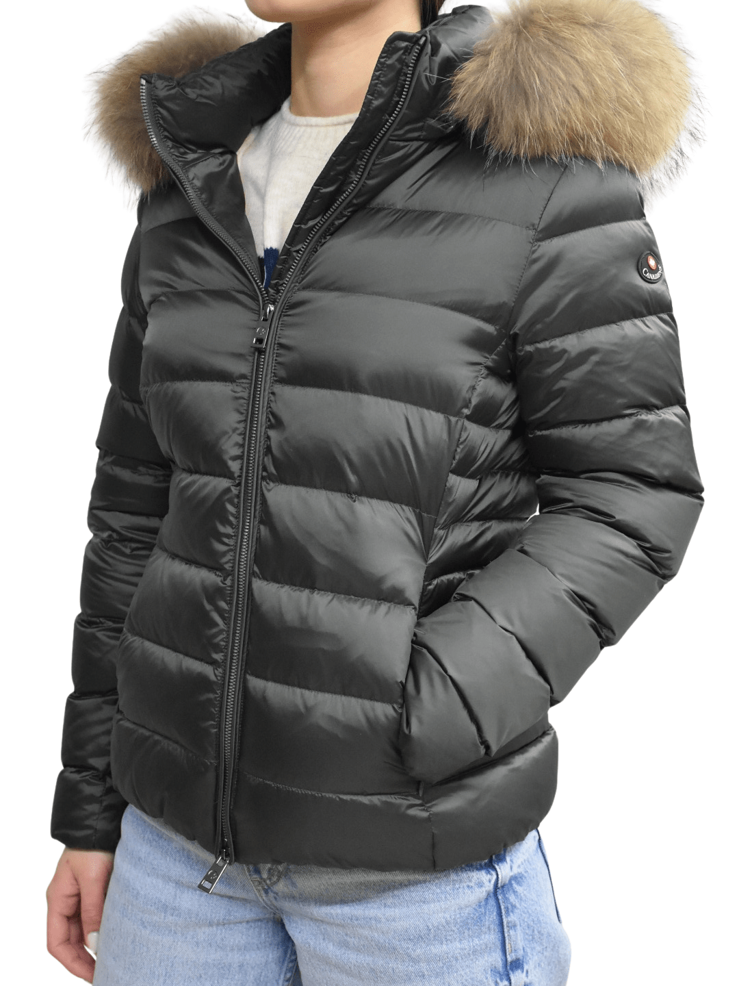 Piumino Lisbet 2.0 Fur Verde Canadiens - Seipuntozerostore