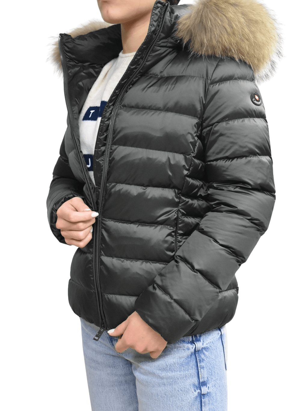 Piumino Lisbet 2.0 Fur Verde Canadiens - Seipuntozerostore