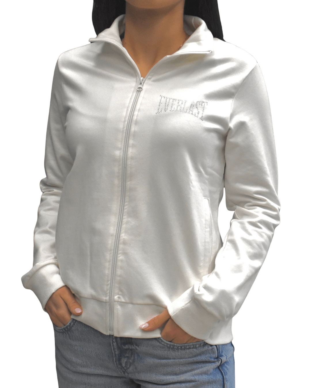 Felpa bianca Everlast - Seipuntozerostore