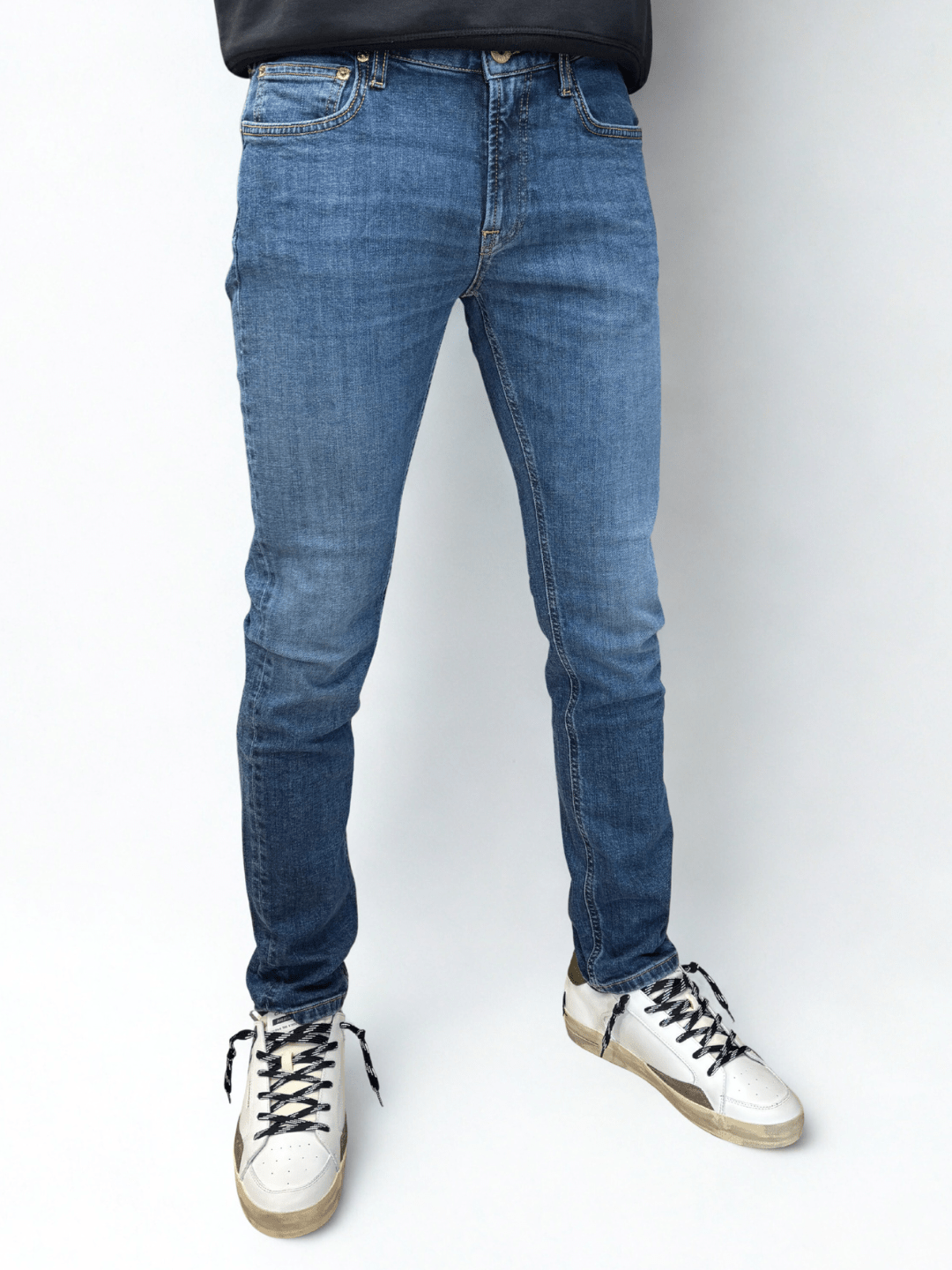 Jeans Barney comfort blue denim B2 Uniform - Seipuntozerostore