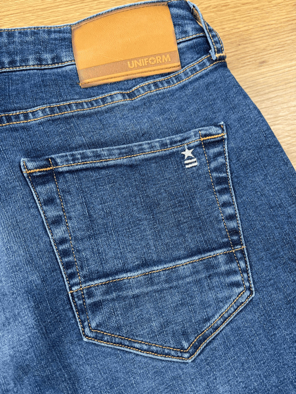 Jeans Barney comfort blue denim B2 Uniform - Seipuntozerostore