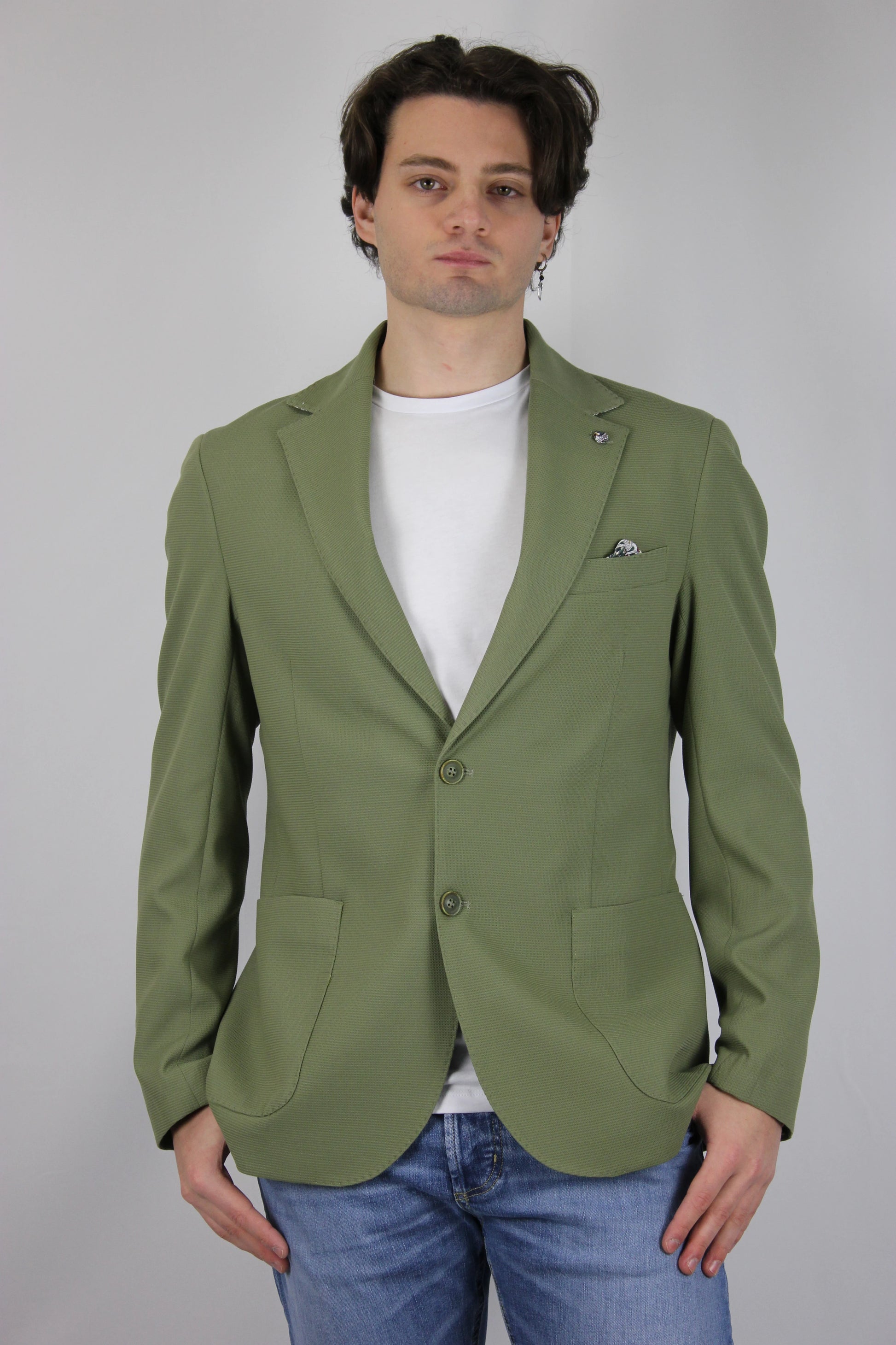 Giacca sartoriale 3d pesto V2 - Seipuntozerostore