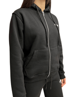Felpa zip nera donna Berna - Seipuntozerostore
