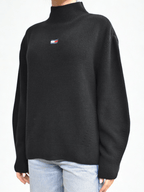 Pullover relaxed fit con distintivo Tommy Jeans - Seipuntozerostore