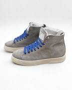 Stivaletto in pelle scamosciata tortora V2 Brand - Seipuntozerostore