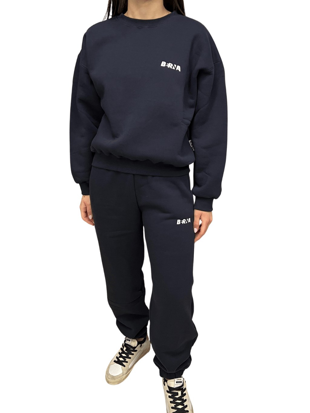 Pantalone logato blu Berna - Seipuntozerostore