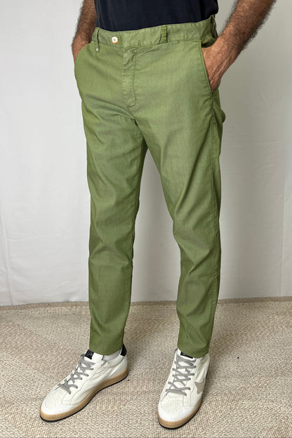 Pantalone Chinos kiwi Berna