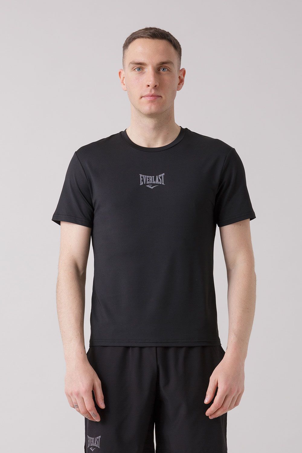 T-shirt ACTIVE T - SHIRT IN JERSEY TECNICO Nero EVERLAST - Seipuntozerostore