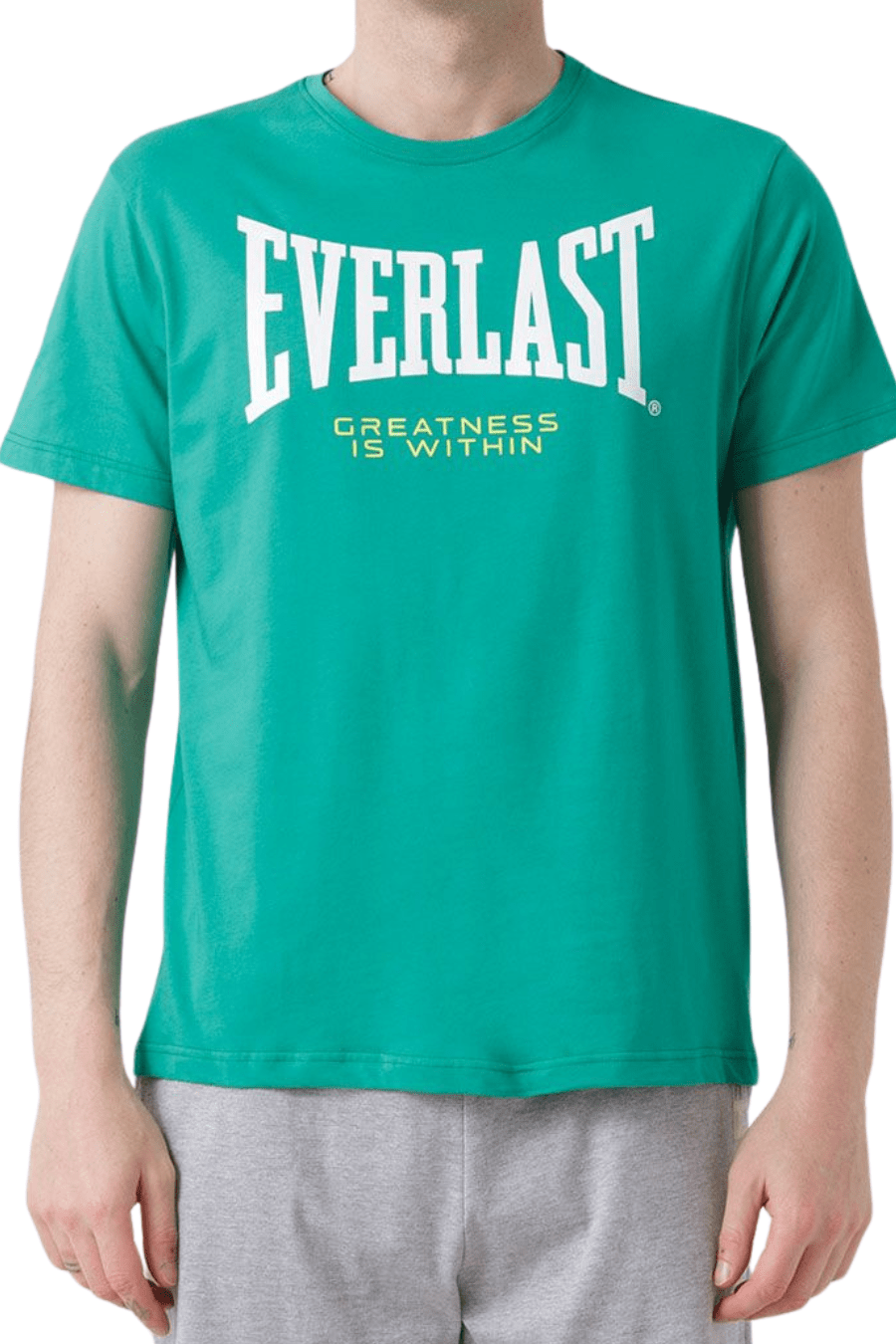 T-shirt verde con logo Everlast - Seipuntozerostore