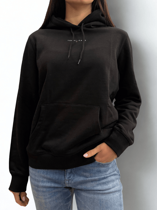 Felpa con cappuccio e logo lineare Tommy Jeans - Seipuntozerostore