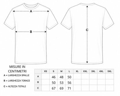 T-shirt over nero Berna - Seipuntozerostore