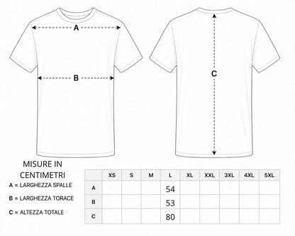 T-shirt blu Waves V2 - Seipuntozerostore