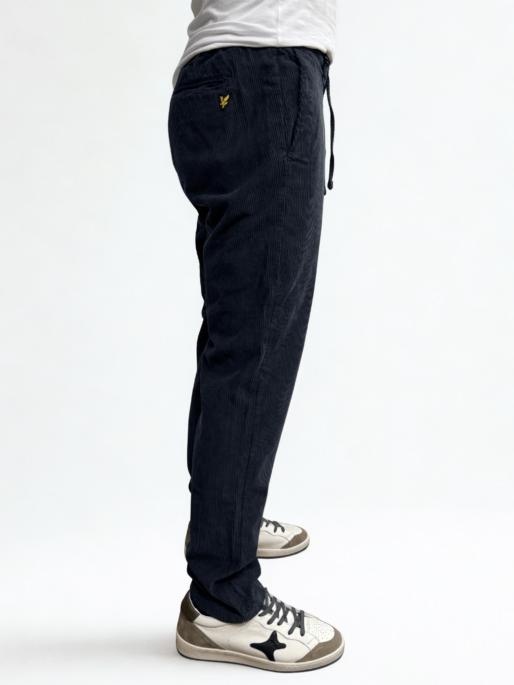 Pantalaccio Dylan Velvet Pants Blu Denim Lyle & Scott - Seipuntozerostore