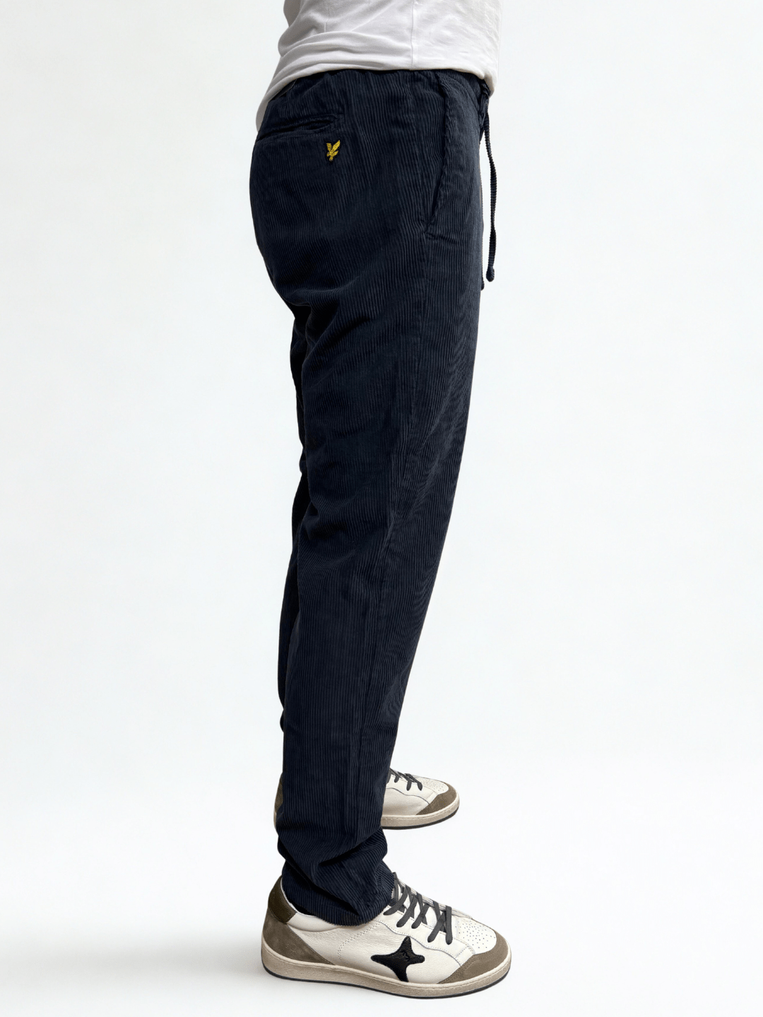 Pantalaccio Dylan Velvet Pants Blu Denim Lyle & Scott - Seipuntozerostore