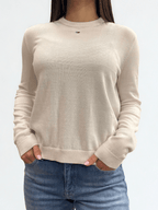 Pullover con bandierina ricamata Tommy Jeans - Seipuntozerostore