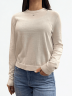 Pullover con bandierina ricamata Tommy Jeans - Seipuntozerostore