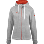 Felpa donna Excercise hood jacket grigio Babolat