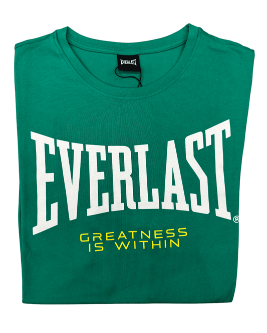 T-shirt verde con logo Everlast - Seipuntozerostore