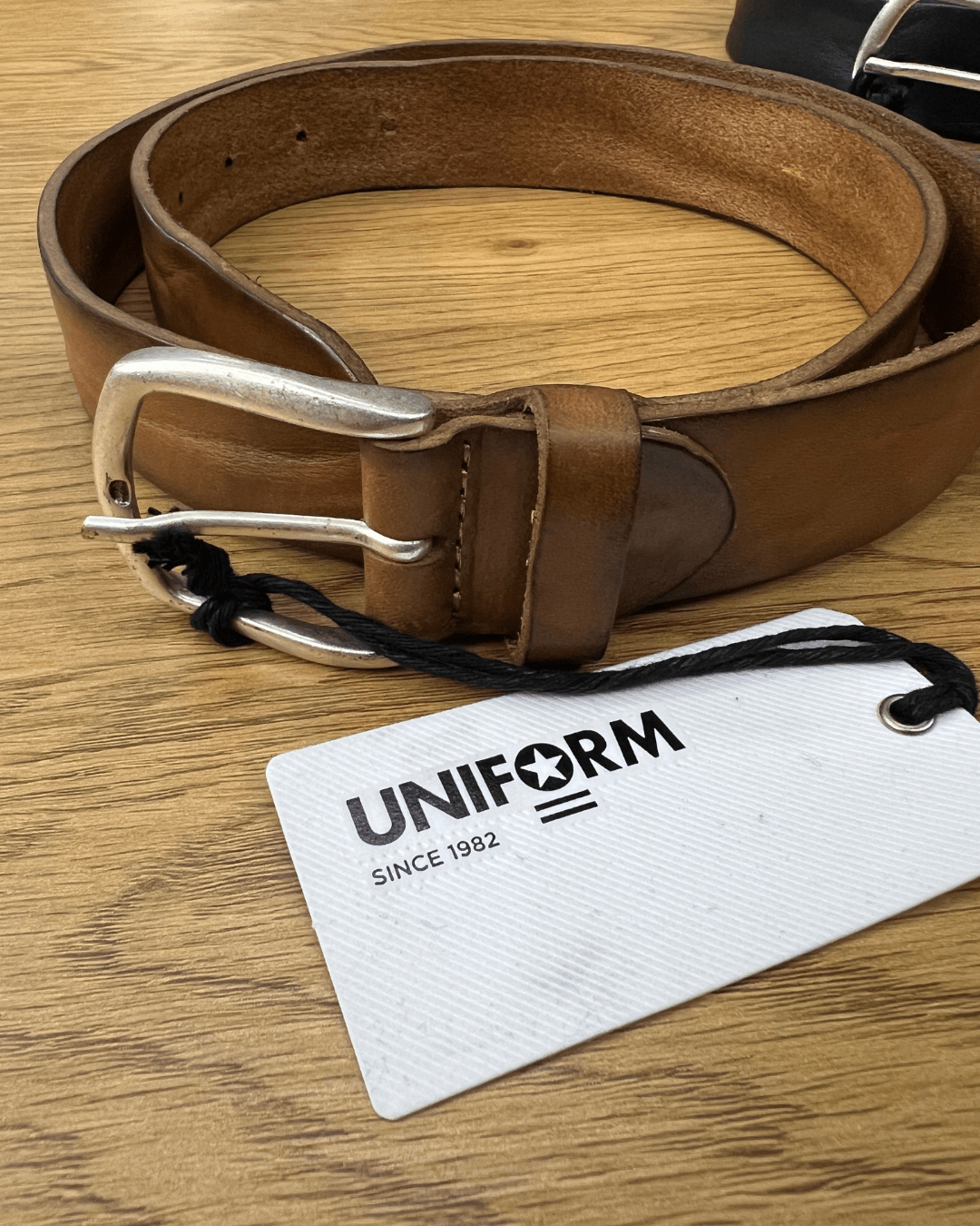 Cintura in vera pelle Beige Uniform - Seipuntozerostore