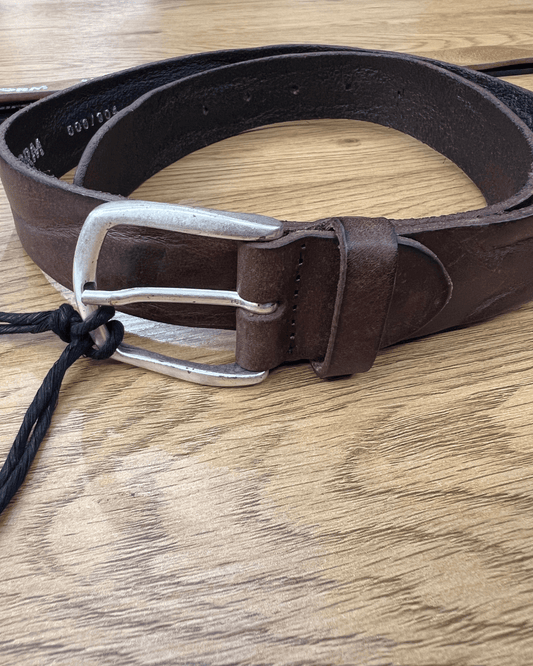 Cintura in vera pelle Moro Uniform - Seipuntozerostore