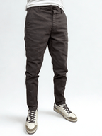 Pantalone slim fit con cinturino regolabile Castagna Berna - Seipuntozerostore