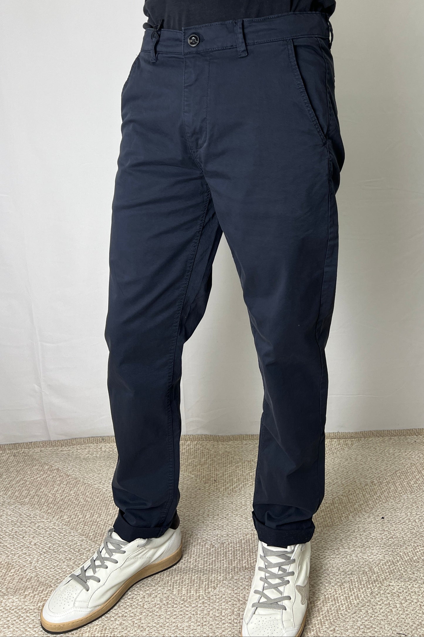 Pantalone Chino blu Lyle & Scott - Seipuntozerostore