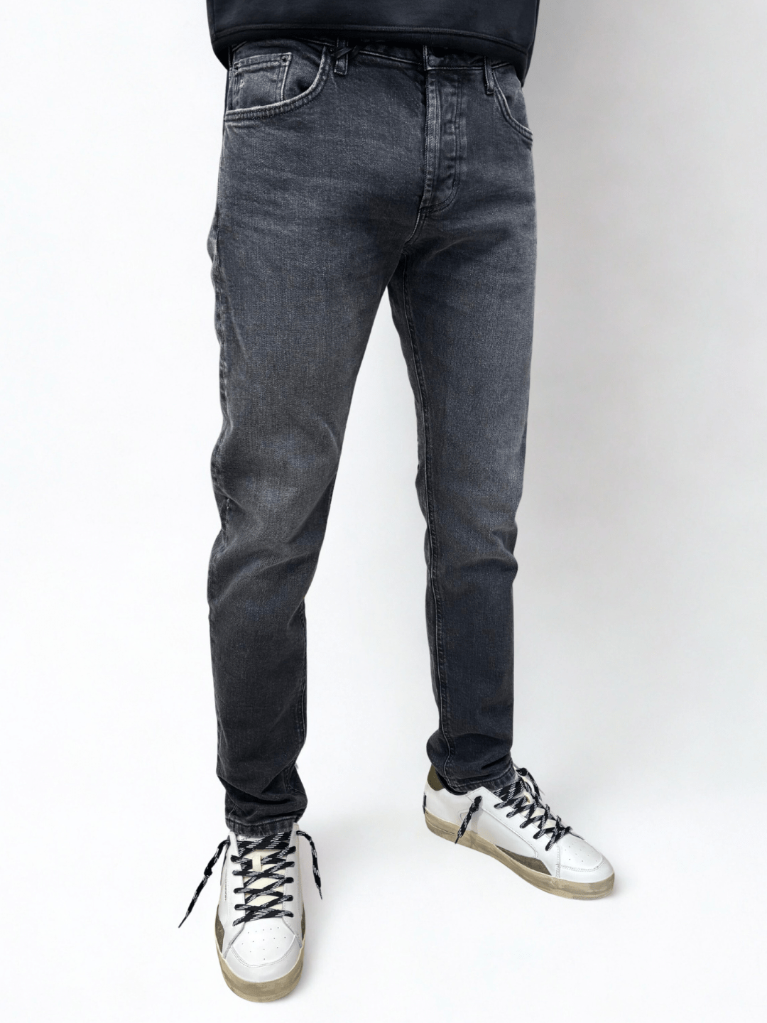 Jeans Barney comfort black denim Uniform - Seipuntozerostore