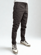 Pantalone slim fit con cinturino regolabile Castagna Berna - Seipuntozerostore