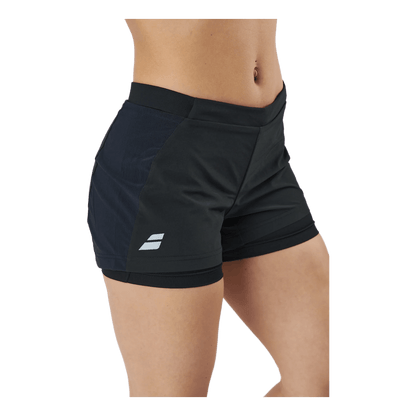 Pantaloncino Exercise Short Woman Nero Babolat - Seipuntozerostore