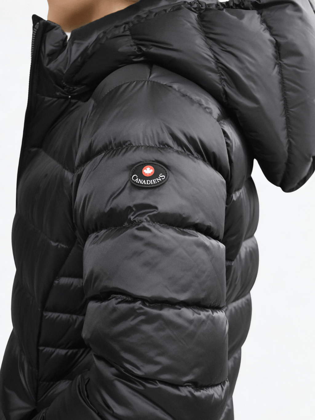 Piumino Cappotto Lisbet long 2.0/W nero Canadiens - Seipuntozerostore