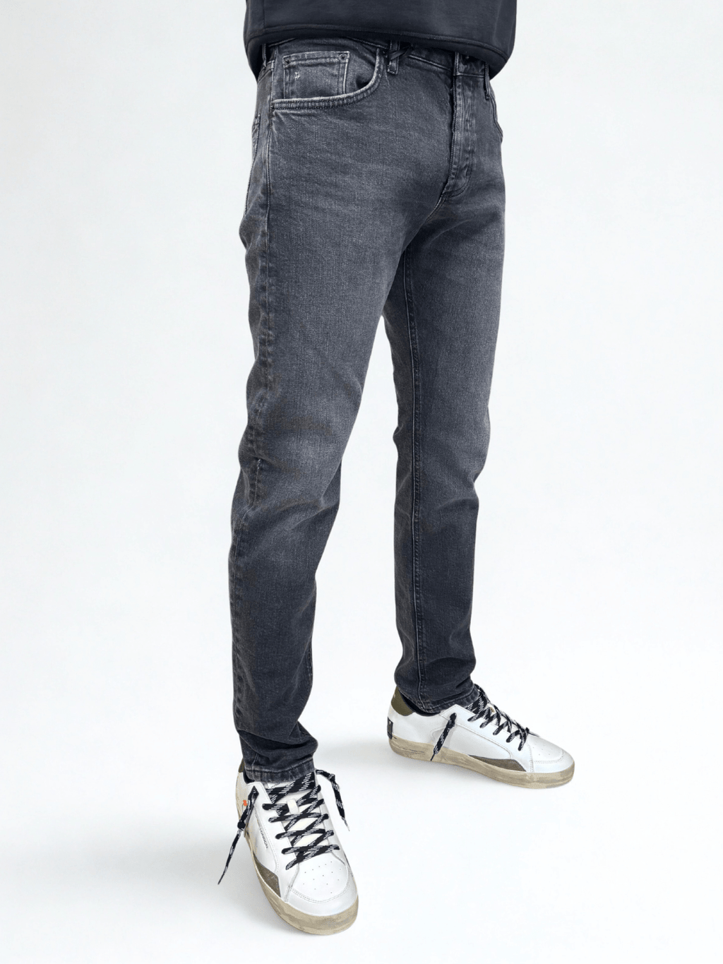 Jeans Barney comfort black denim Uniform - Seipuntozerostore