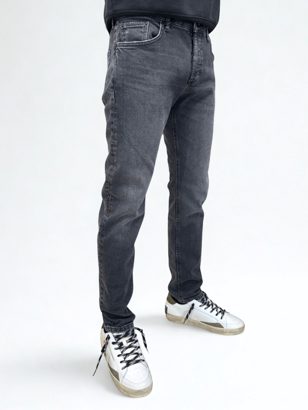 Jeans Barney comfort black denim Uniform - Seipuntozerostore