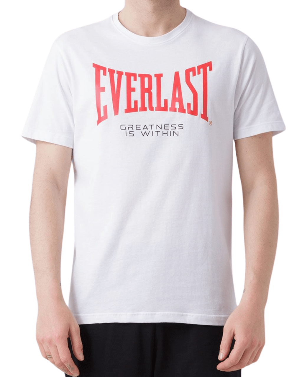 T-shirt bianca con logo Everlast - Seipuntozerostore