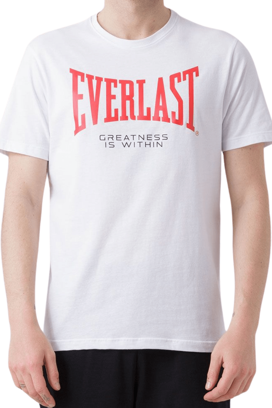 T-shirt bianca con logo Everlast - Seipuntozerostore